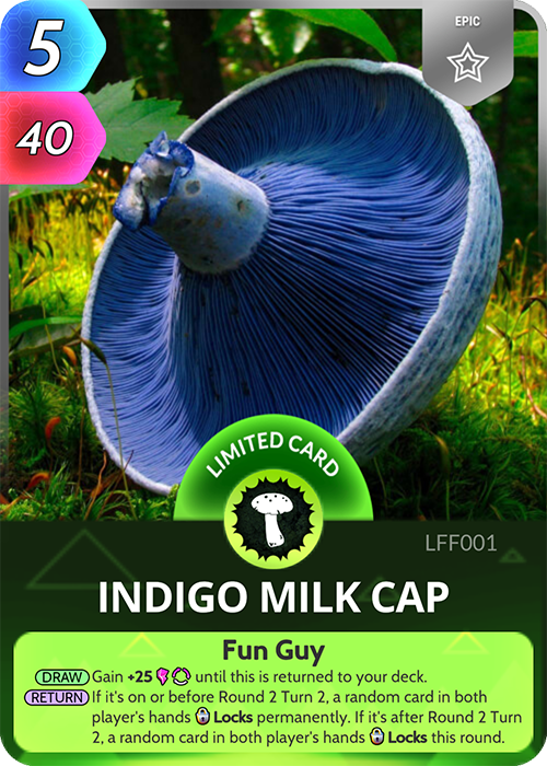 Indigo Milk Cap
